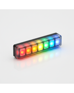 Barre LED 5 segments miniature indicateur de niveau - Rouge - 5mm
