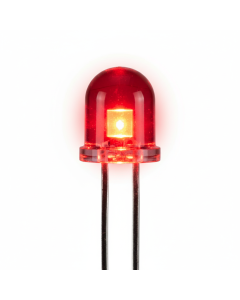 LED 10mm super-brillante indicateur de puissance - Rouge - 3mm