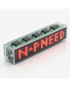 Matrice LED 32×8 module défilant 4× MAX7219 - Vert - SMD 0805