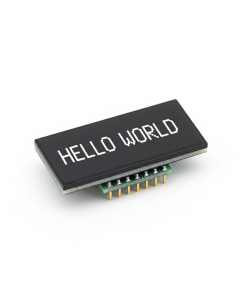0.91" I2C 128×32 Compact Monochrome White OLED Display