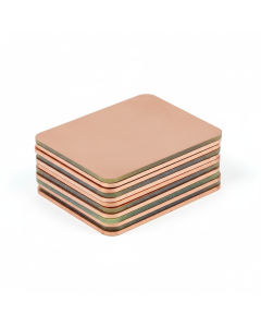 Pack of 10 Single-Sided FR4 Copper Clad Boards — 50×70mm