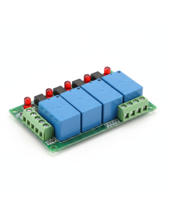 4-Channel 5V Relay Module — Optocoupler Isolated