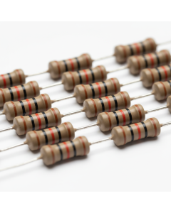 Carbon film resistor 1/2W 5% — 1kΩ (pack of 50)