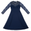 langes Kleid